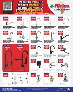 Africa Cash & Carry specials catalogue – valid from 30/07/2026 | Page: 40