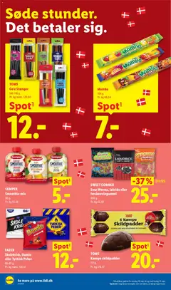 SWEET CORNER Sour Worms, lakrids eller ferskenvingummi, SWEET CORNER Sour Worms, lakrids eller ferskenvingummi 400 g. gyldig fra 06/09/2026 | Side: 35