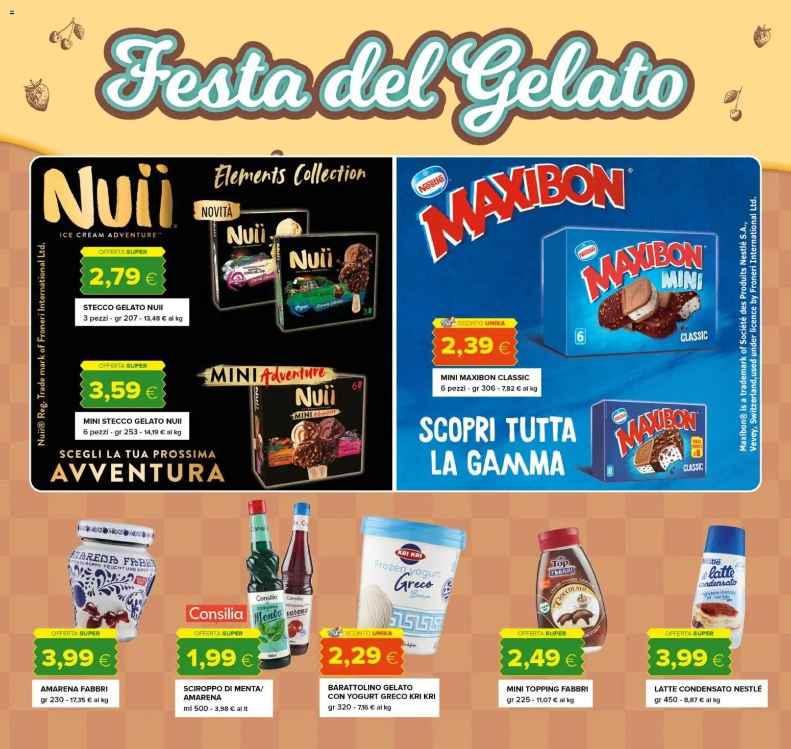 Volantino Tigre del 02/07/2026 | Pagina: 32 | Prodotti: Yogurt, Gelato, Latte, Latte condensato