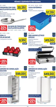 Pré-visualização Makro folheto válido de 22/09/2026 | Página: 18 | Produtos: Cabo, Armário, Caixa, Velas