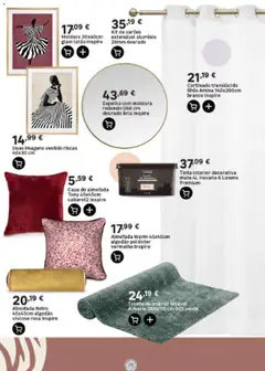 Pré-visualização Leroy Merlin - Catálogo de Decoração Madeira válido de 17/09/2026 | Página: 13 | Produtos: Moldura, Tinta, Almofada, Espelho