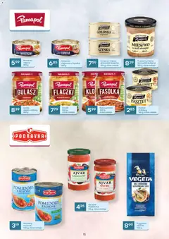 Pogląd oferty "Eurocash gazetka - Oferta Handlowa" - ważna od 04.05.2026 | Strona: 11 | Produkty: Kiełbasa, Szynka, Ajvar, Dania gotowe
