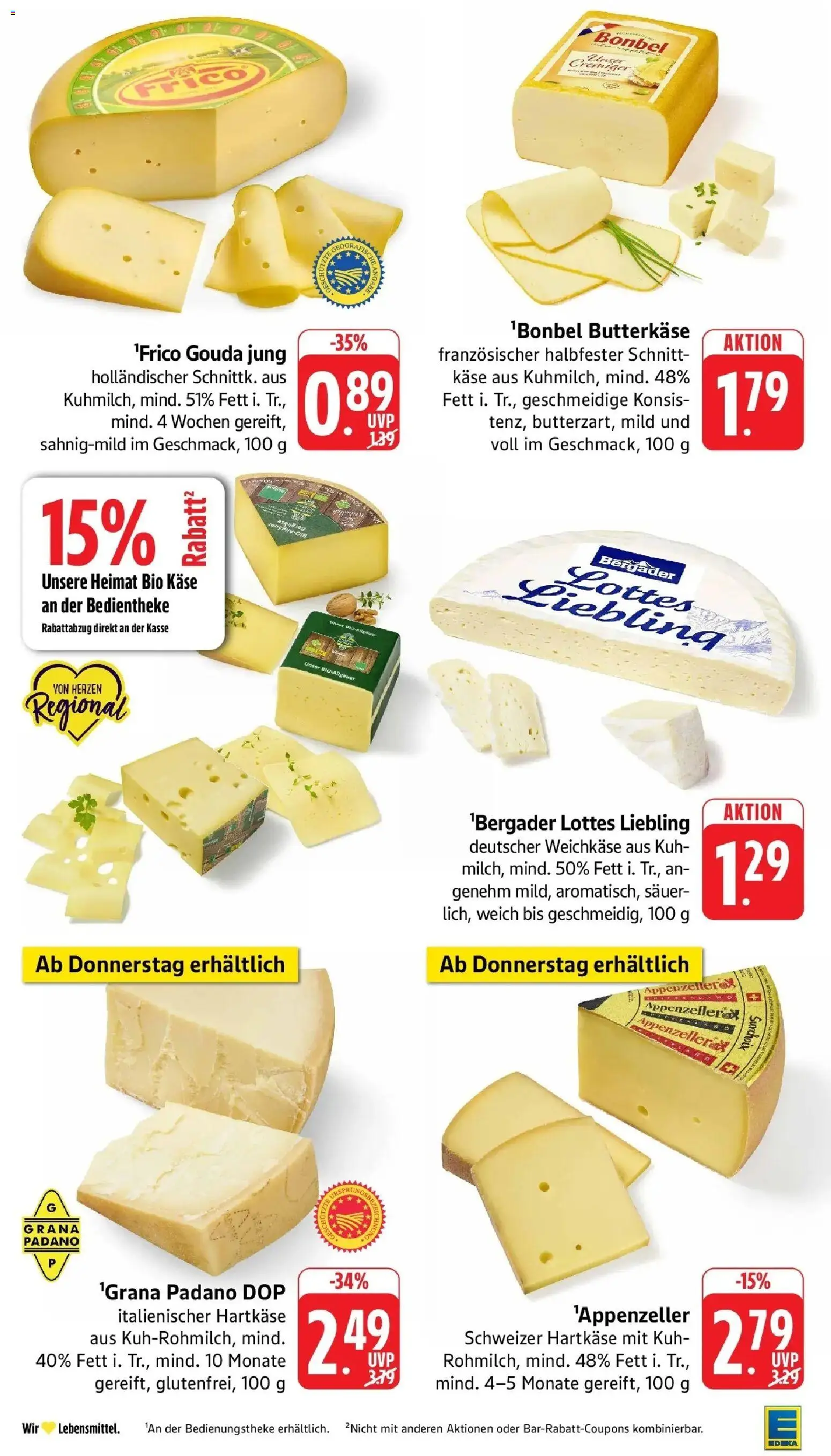Edeka - EDEKA: Wochenangebote – gültig ab 05.07.2026 | Seite: 9 | Produkte: Grana Padano, Käse, Gouda