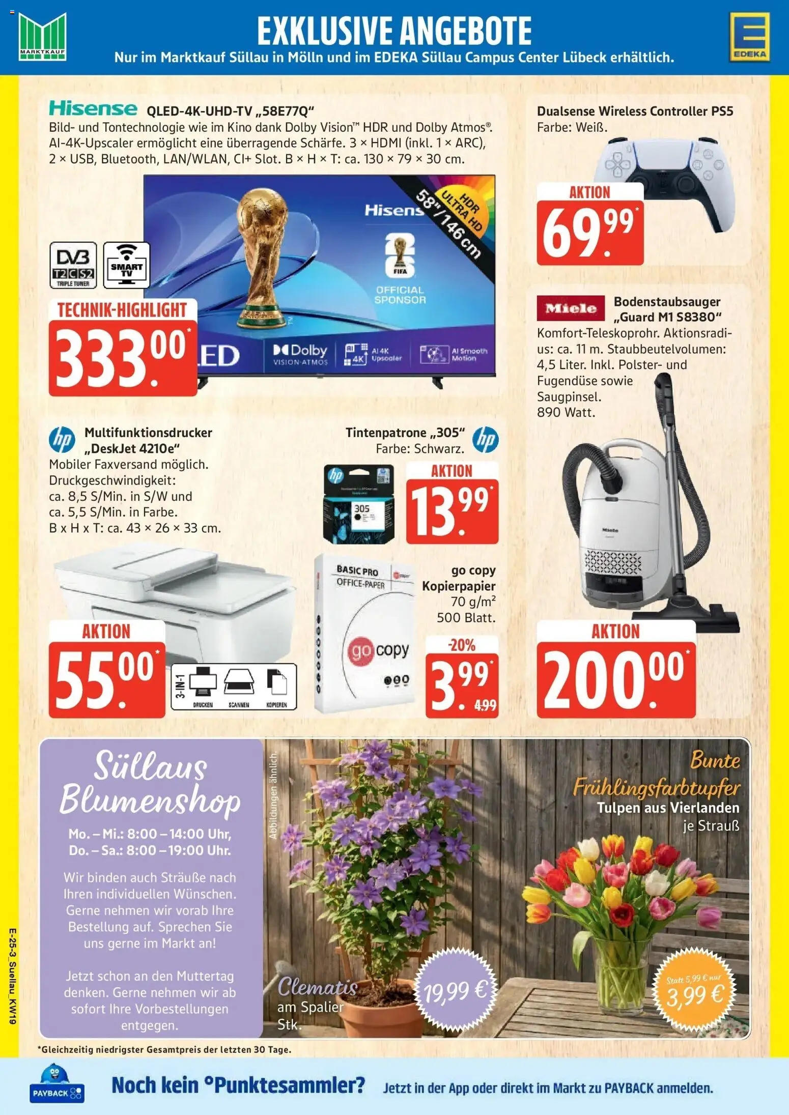 Marktkauf Prospekt Mölln	 – gültig ab 04.05.2026 | Seite: 29 | Produkte: Miele, Hisense