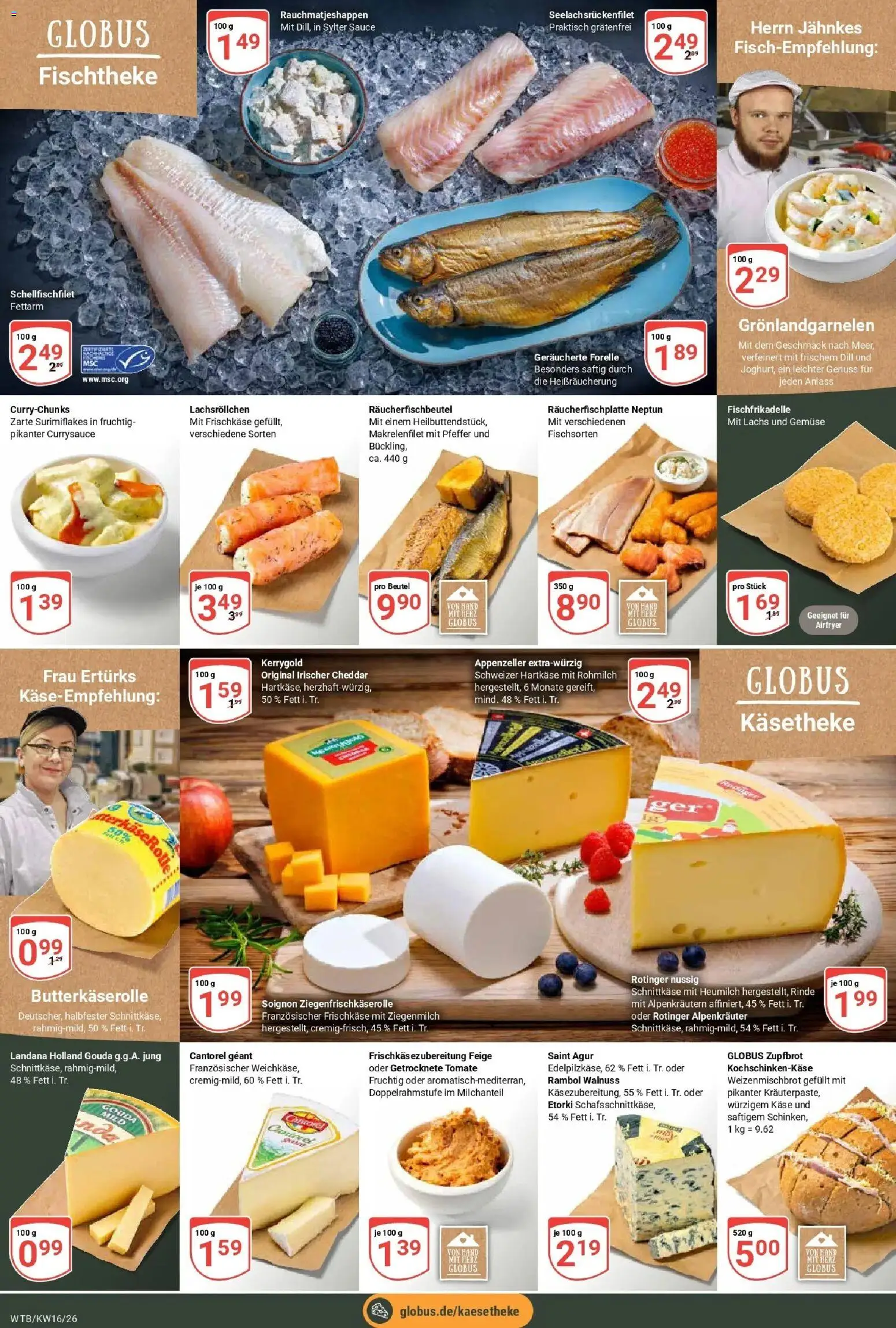 Globus Prospekt Wächtersbach	 – gültig ab 12.04.2026 | Seite: 9 | Produkte: Käse, Gouda, Gemüse, Dill