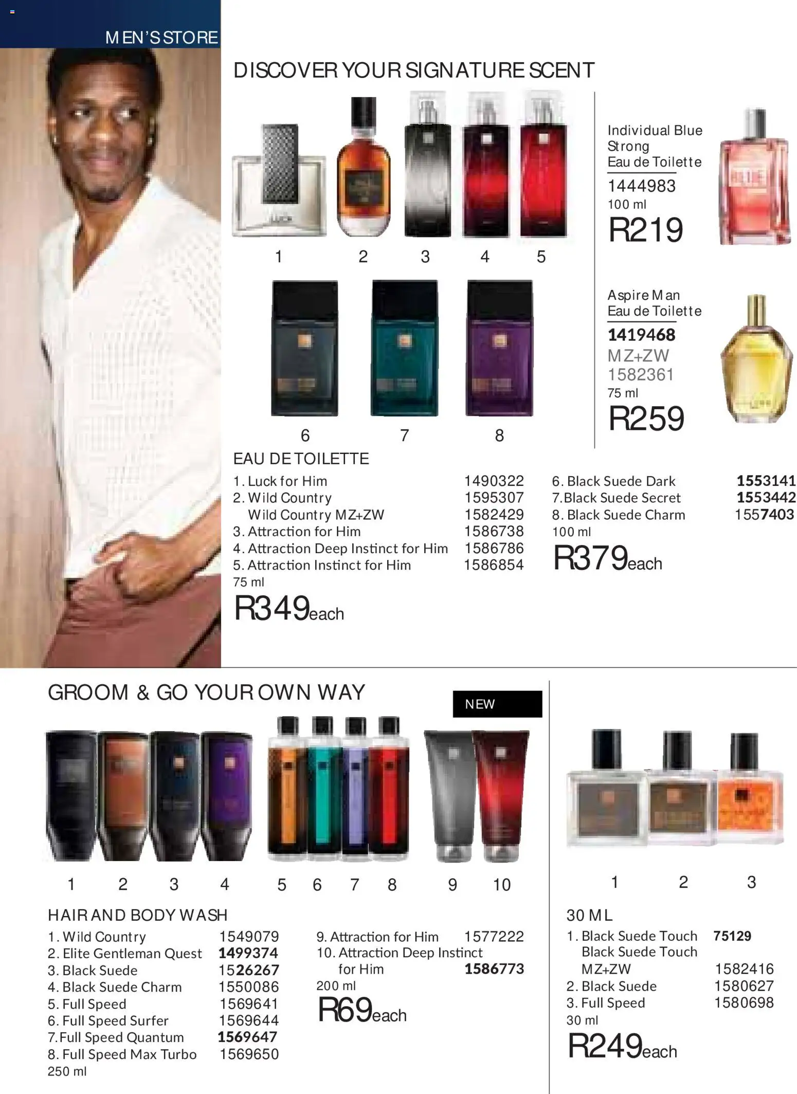 New Avon catalogue – valid from 01/07/2026 | Page: 92 | Products: Eau de toilette, Body wash
