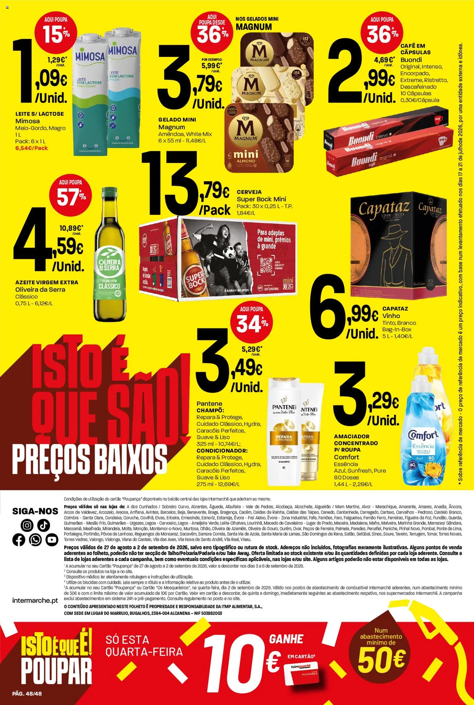 Intermarché folheto │ válido de 27/08/2026 | Página: 48