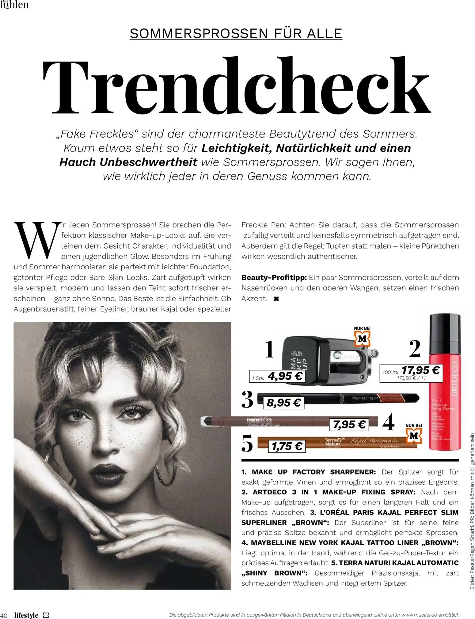 Müller Lifestyle – gültig ab 05.05.2026 | Seite: 40 | Produkte: Make-up, Eyeliner, Kajal, Bilder