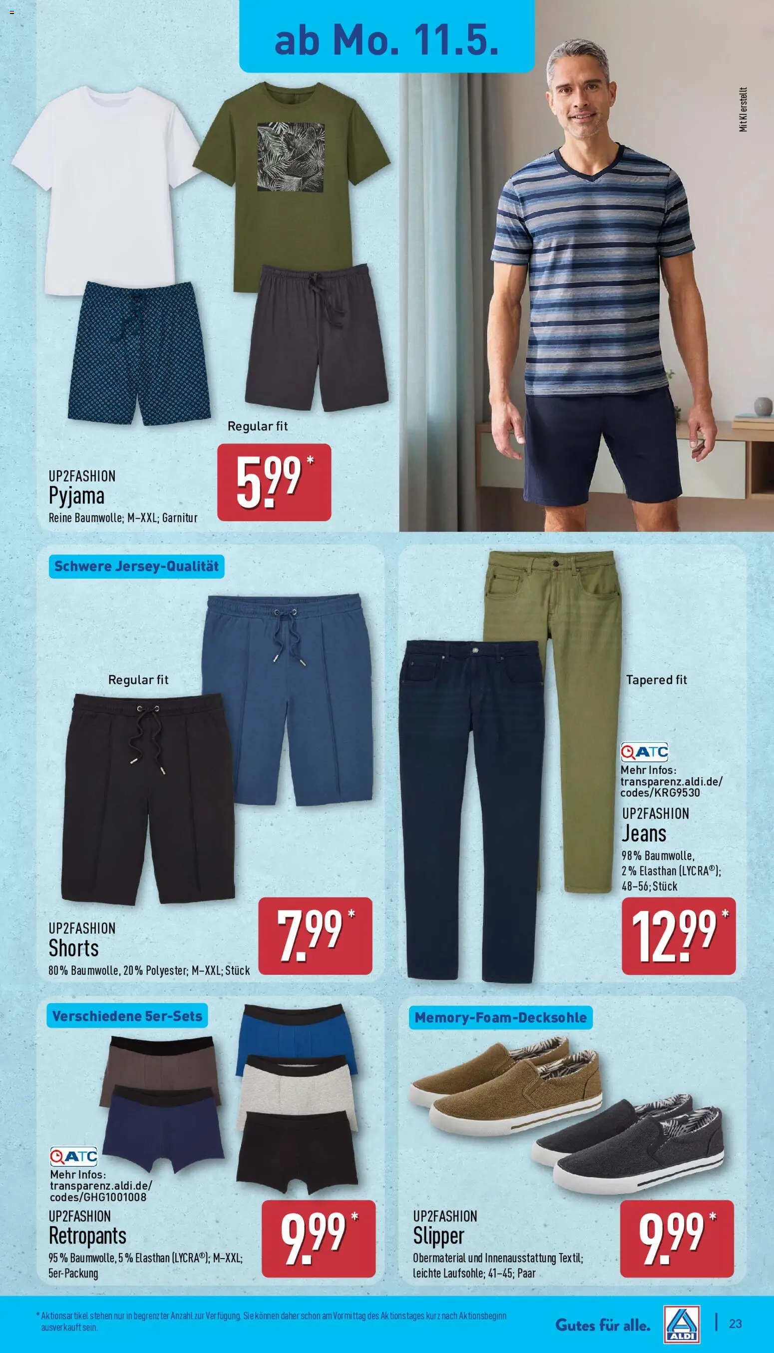 Aldi Prospekt 	 – gültig ab 11.05.2026 | Seite: 23