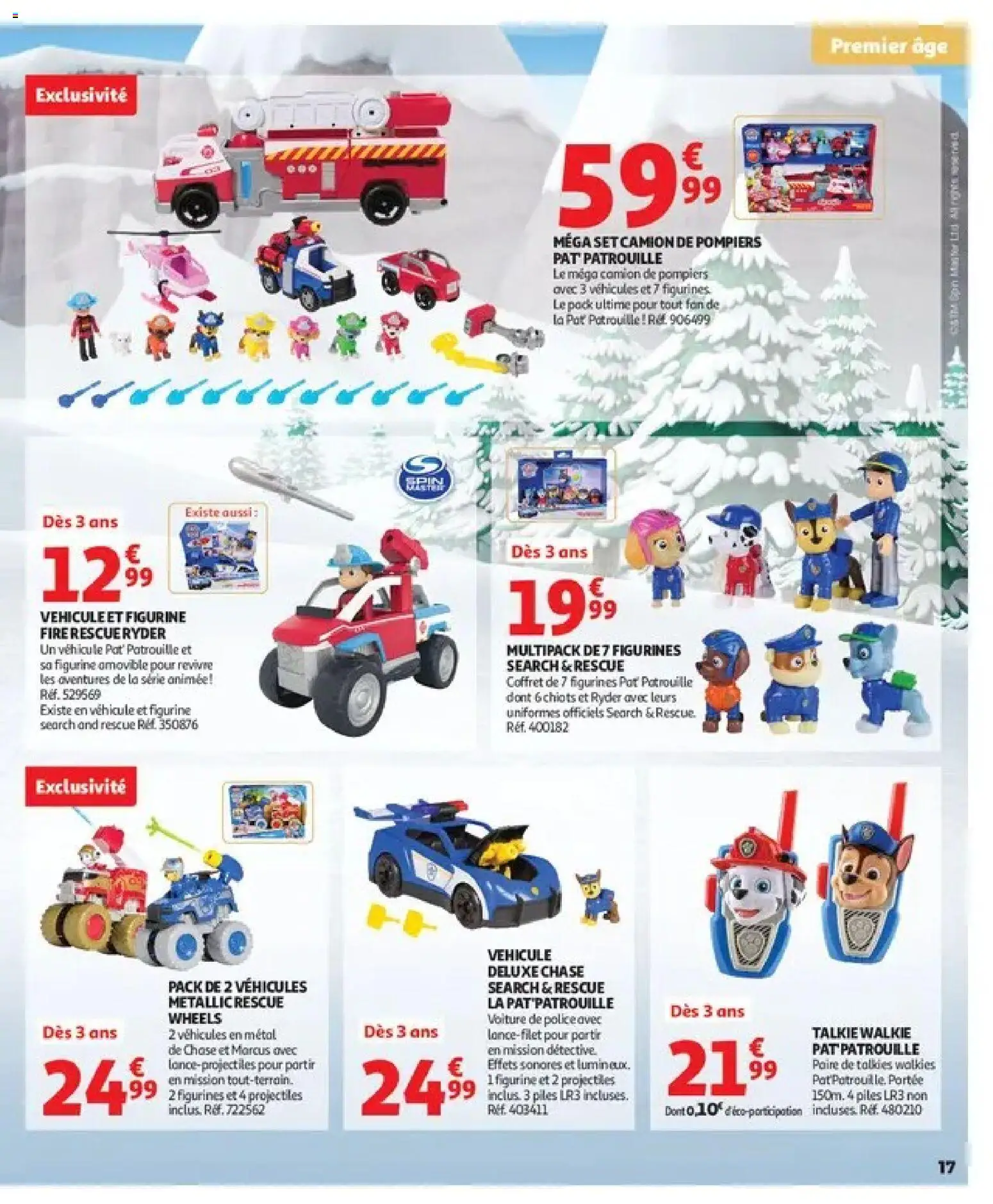{H1} | Page: 17 | Produits: Figurine, Pat Patrouille, Figurines, Piles