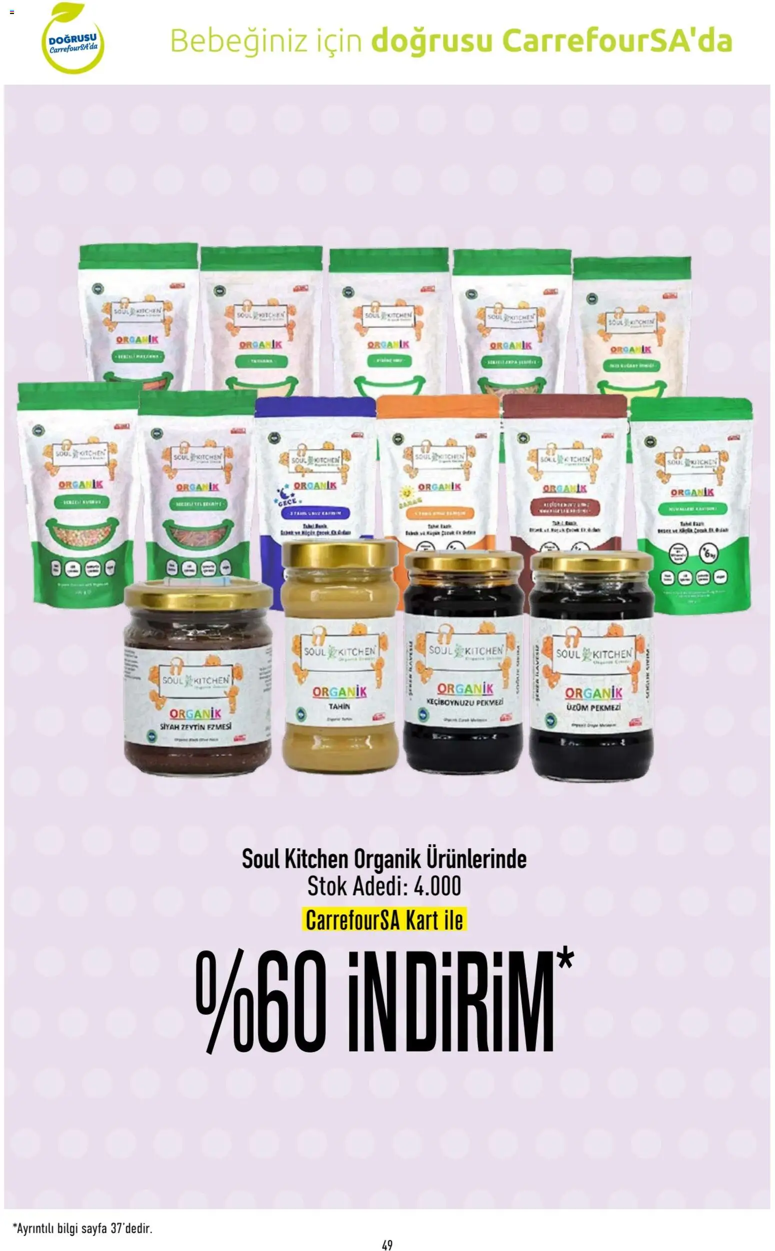 CarrefourSA Katalog - 09 Temmuz 2026 tarihinden itibaren geçerlidir | Sayfa: 49 | Ürünler: Keçiboynuzu, Üzüm, Zeytin