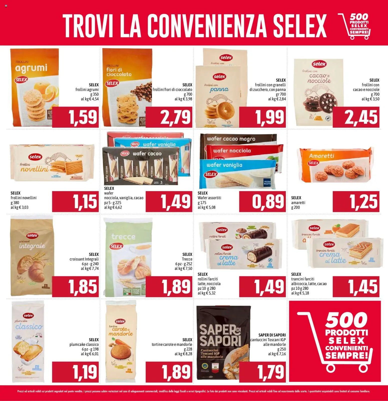 Volantino Emisfero del 01/05/2026 | Pagina: 13 | Prodotti: Panna, Nocciole, Cacao, Frollini