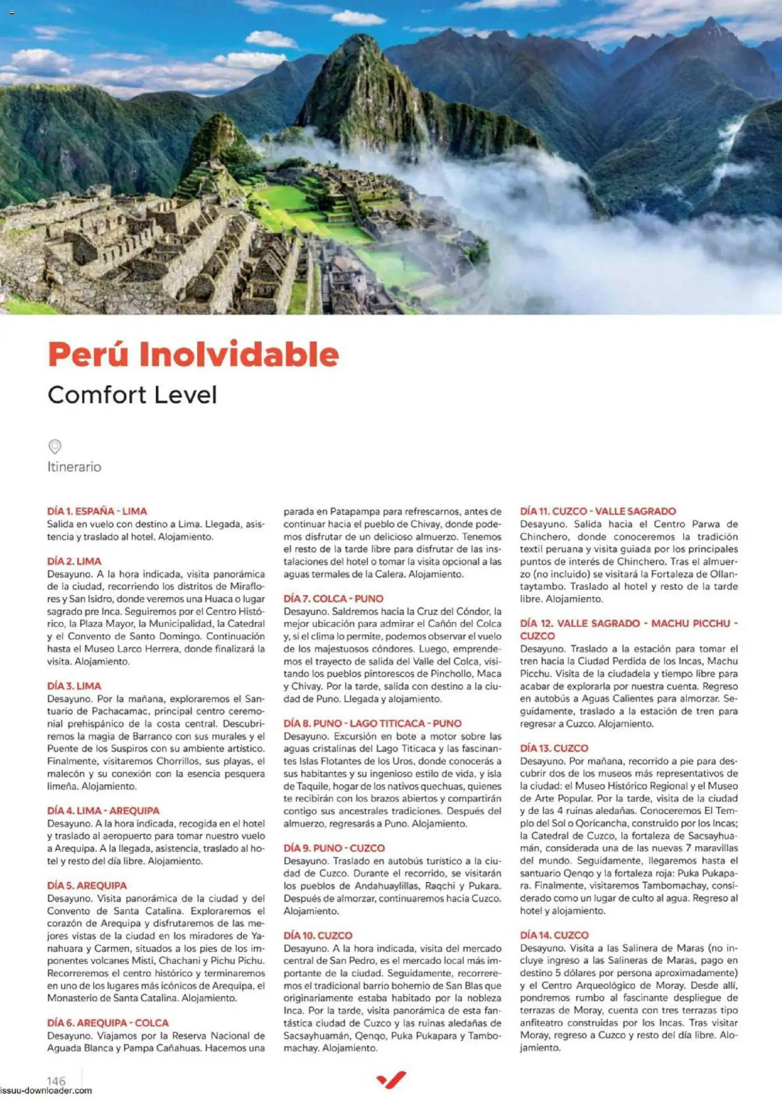 Halcón Viajes Comfort level 2026 │ válido desde el 04.06.2026 | Página: 146 | Productos: Lima, Té