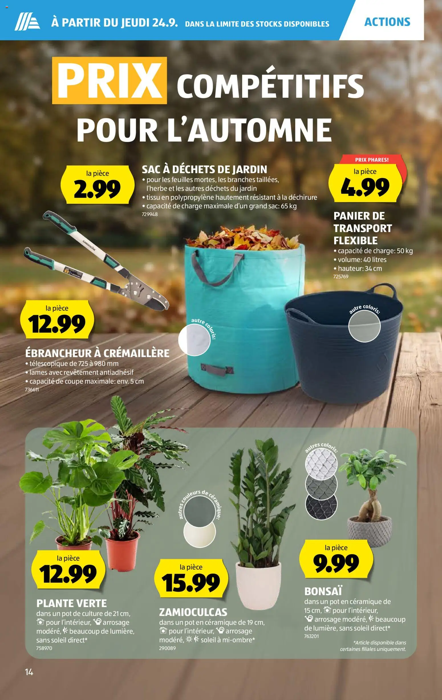 Aldi aktionen FR – gültig ab 24.09.2026 | Seite: 14