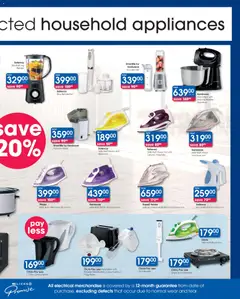 Clicks specials catalogue – valid from 07.05.2026 | Page: 51 | Products: Bowl, Iron, Mixer, Toaster