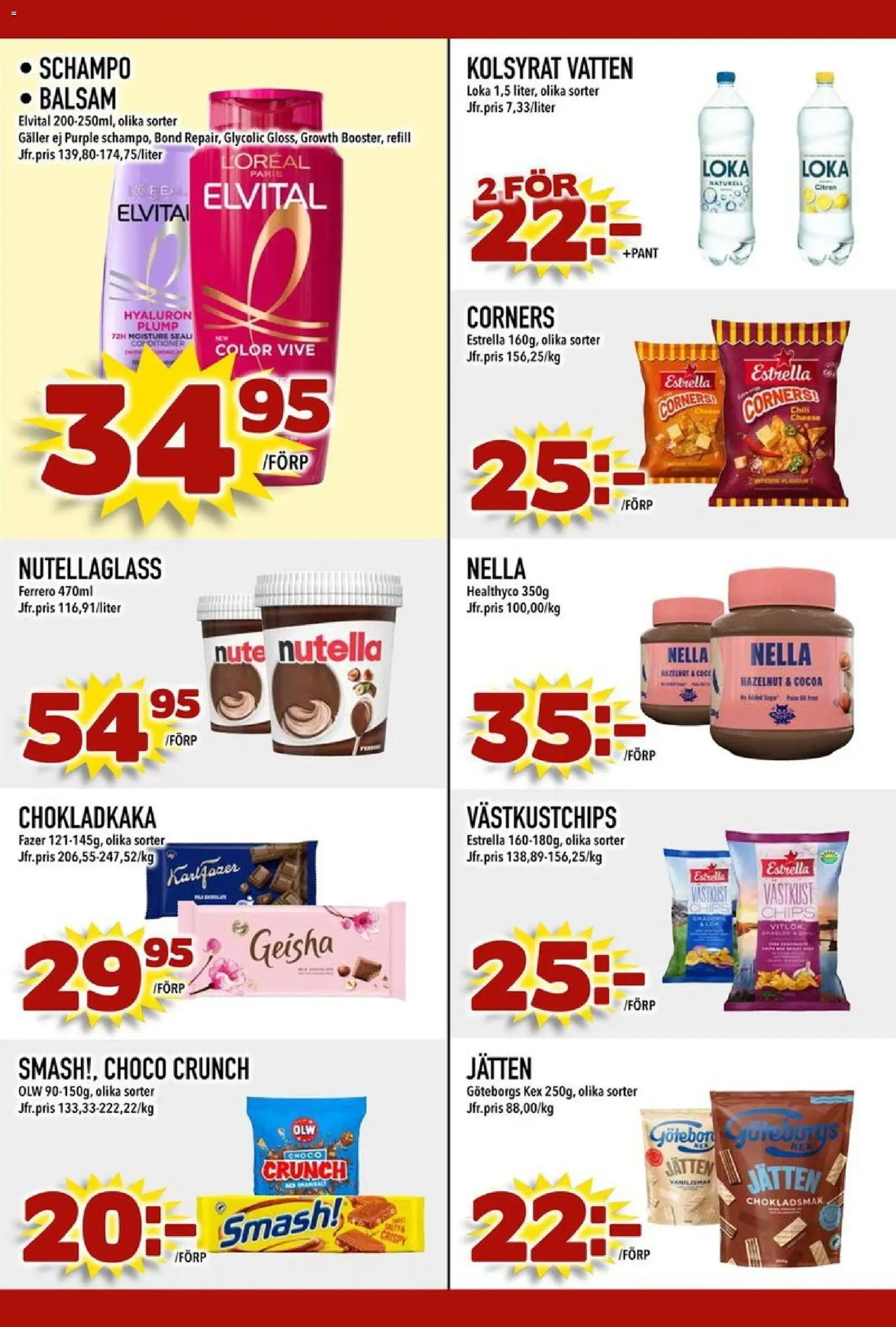 Din Mat reklamblad aktuell från 24/08/2026 | Sida: 7 | Produkter: Balsam, Vitlök, Nutella, Citron