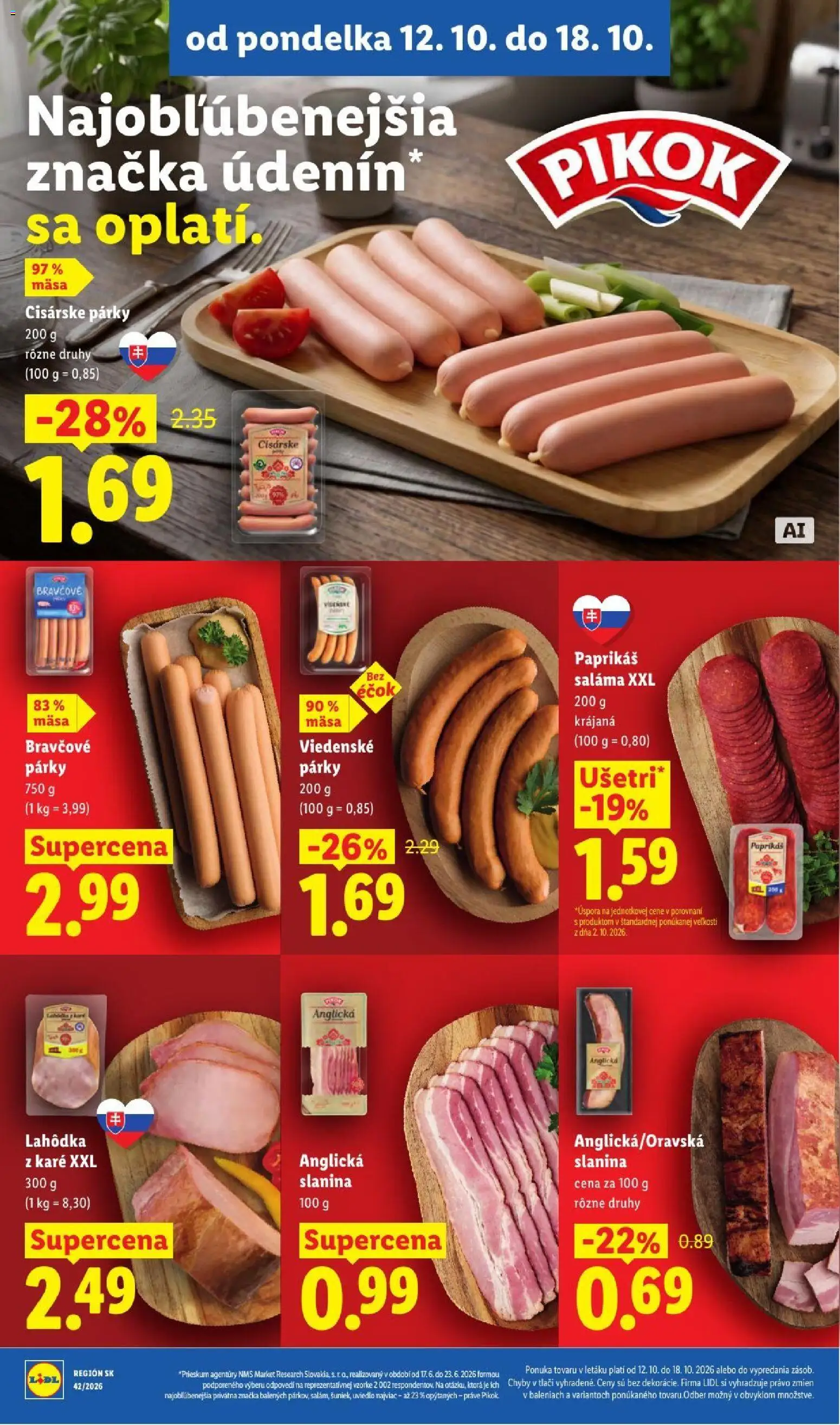 Nové Lidl akcie – leták je platný od 12.10.2026 | Strana: 12