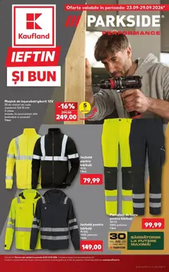 Ofertele Kaufland valabile de la 23.09.2026