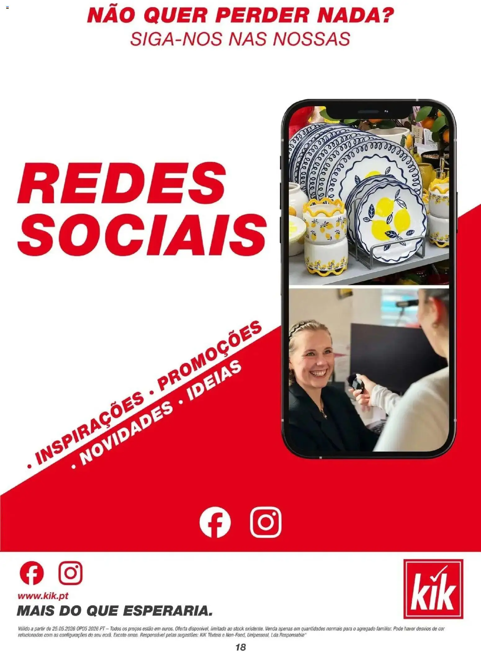 KIK folheto │ válido de 25/05/2026 | Página: 18
