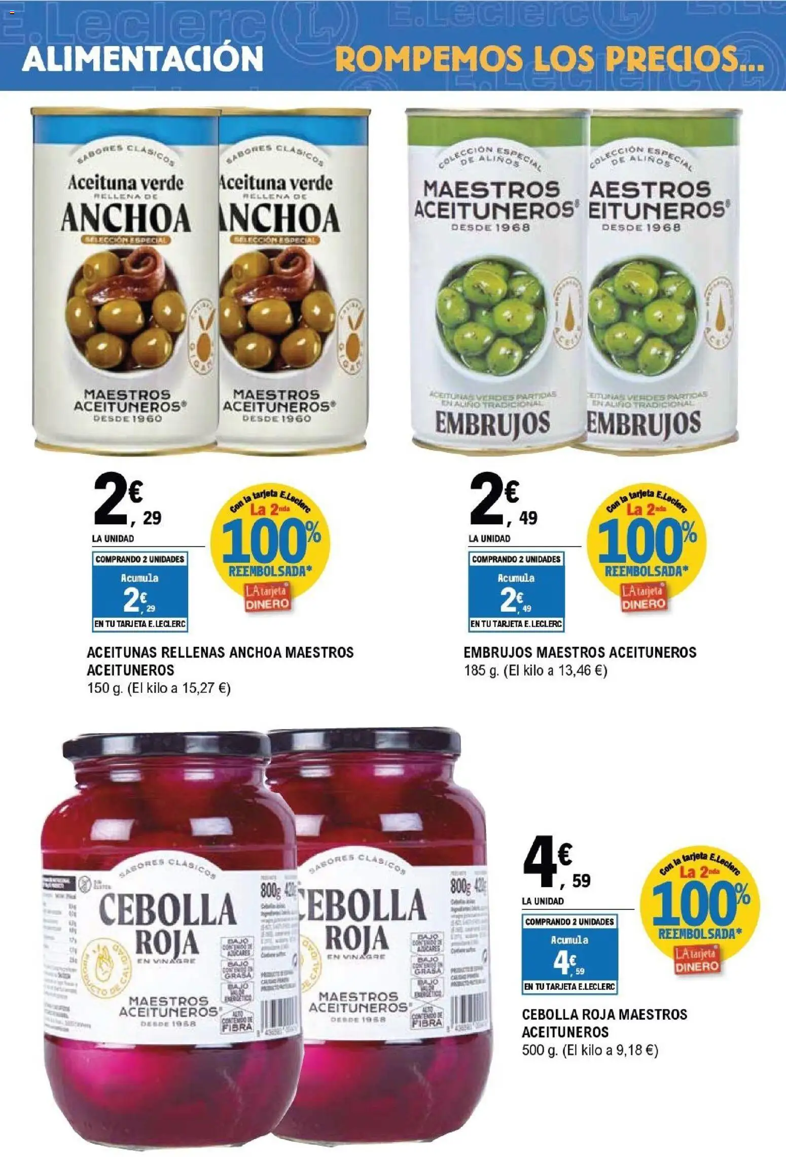 E.Leclerc Pamplona │ válido desde el 01.06.2026 | Página: 6 | Productos: Té, Παγωμένο τσάι, Anchoa, Δεξαμενή