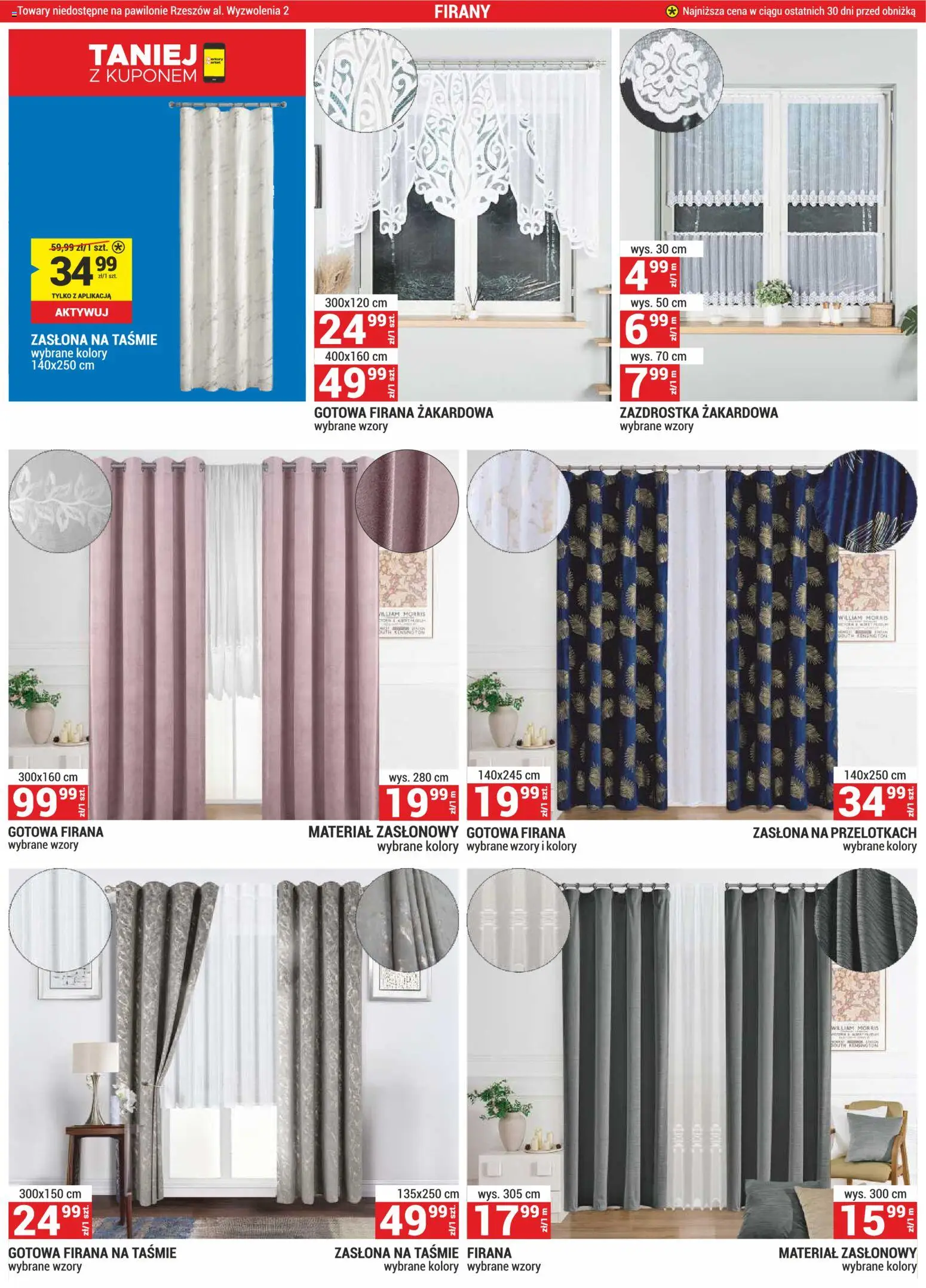 Merkury Market gazetka od 01.10.2026 | Strona: 61 | Produkty: Firany