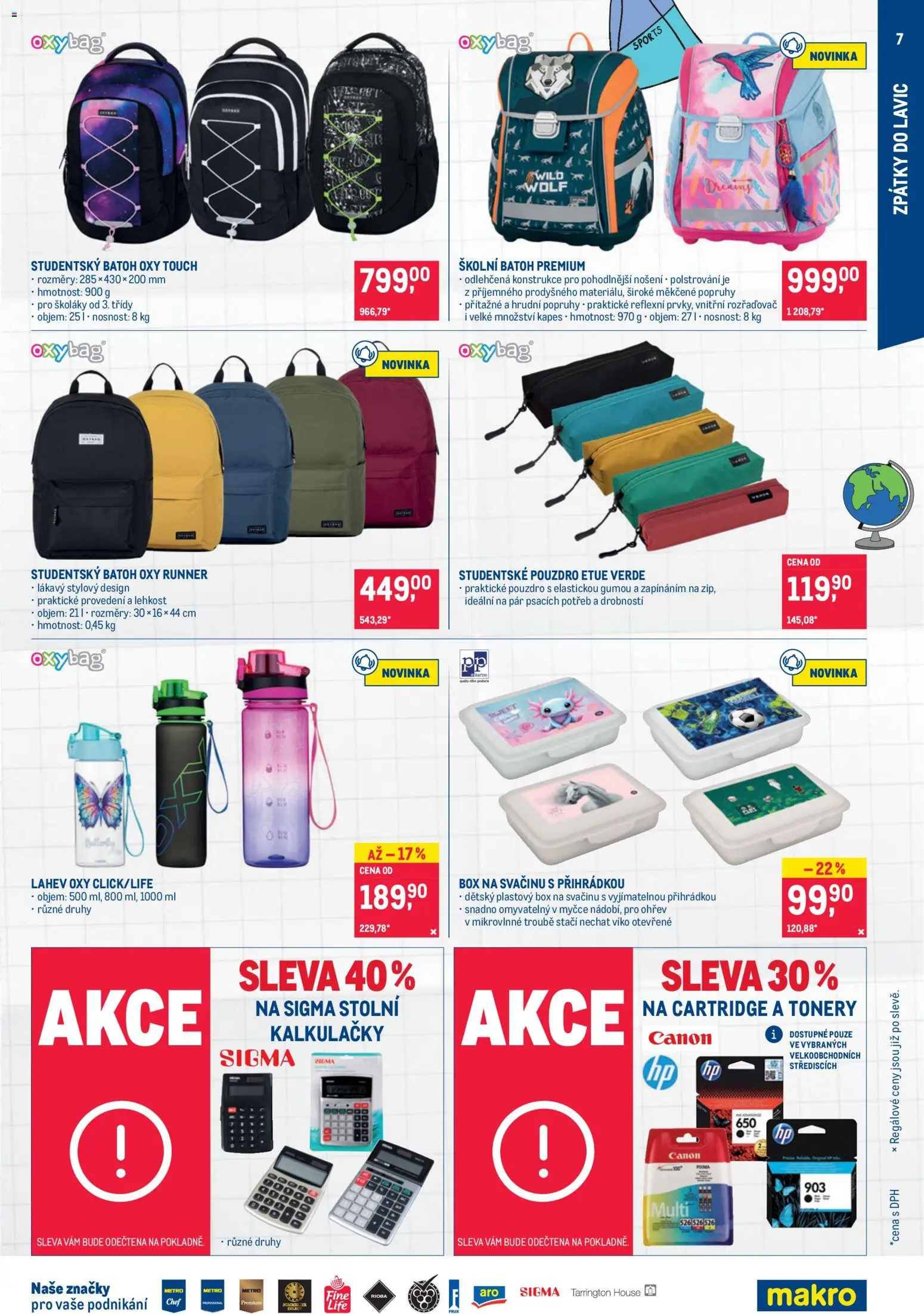 Makro leták - Nepotravinové zboží od 12.08.2026 | Strana: 7 | Produkty: Plastový box, Box, Pouzdro, Láhev