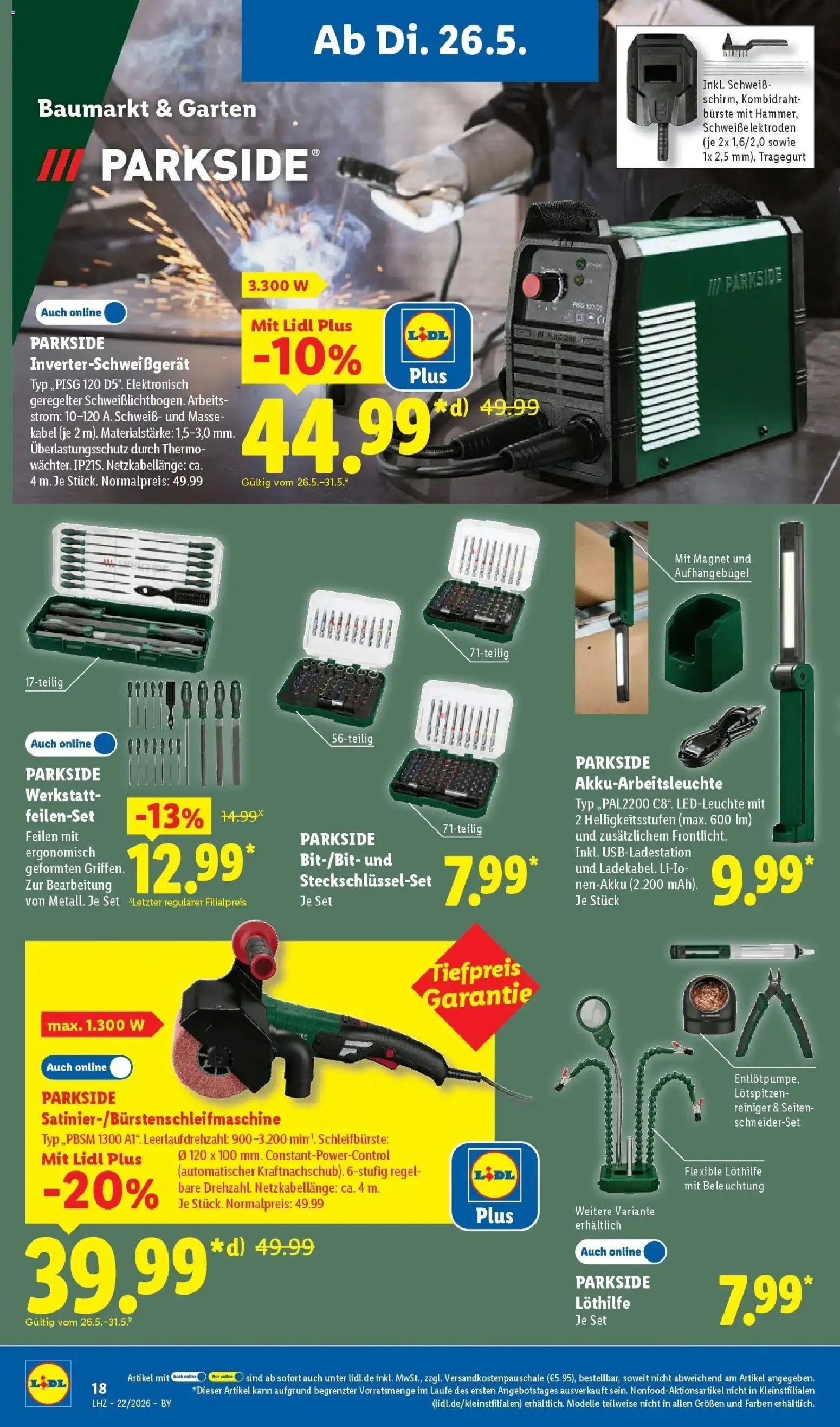 Lidl Prospekt Hof-innenstadt – gültig ab 26.05.2026 | Seite: 28 | Produkte: Kabel, Bürste