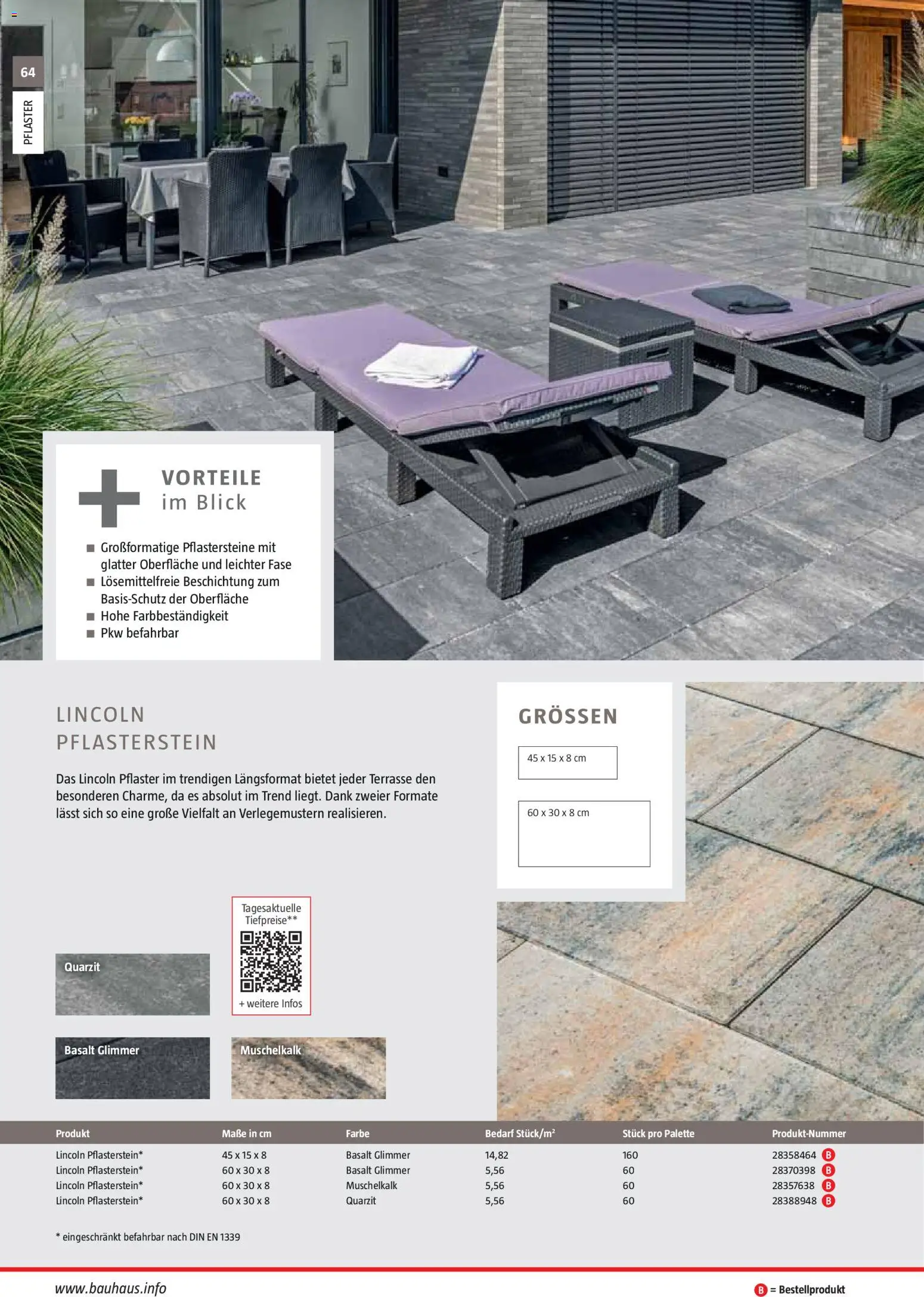 Bauhaus Gartenbaumaterialien 2026 – gültig ab 02.03.2026 | Seite: 64