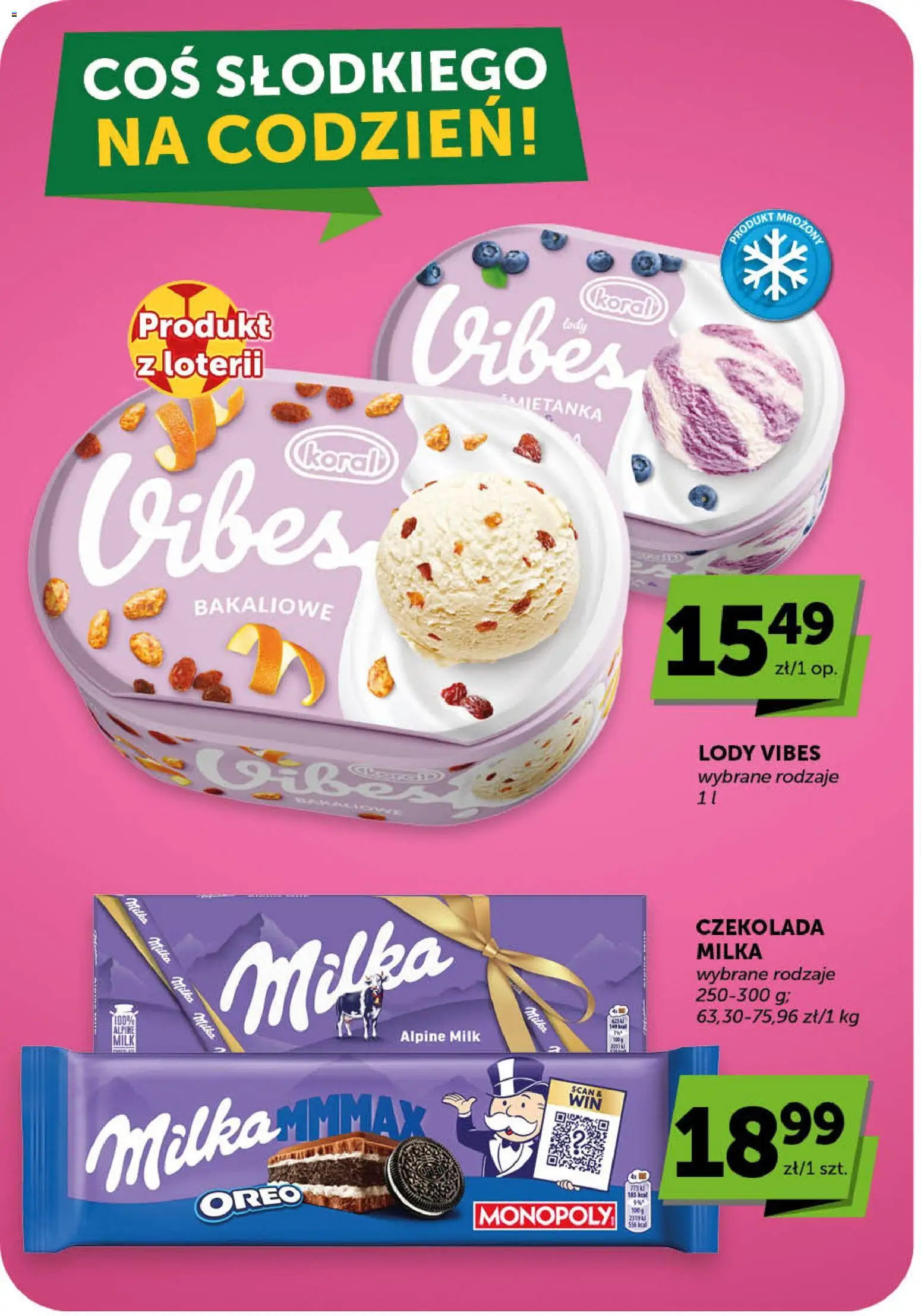Euro Sklep gazetka - Market od 18.06.2026 | Strona: 25 | Produkty: Czekolada milka, Milka, Czekolada, Lody