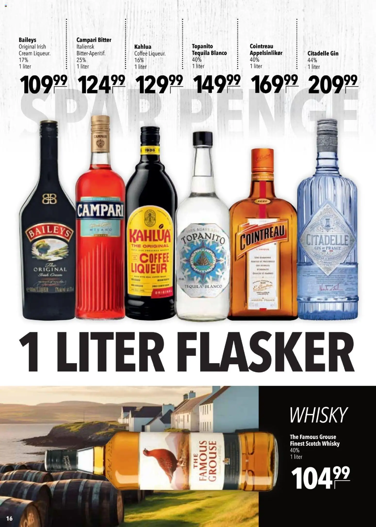 CITTI tilbudsavis – gyldig fra 13.05.2026 | Side: 16 | Produkter: Amendoins, Gin, Whisky