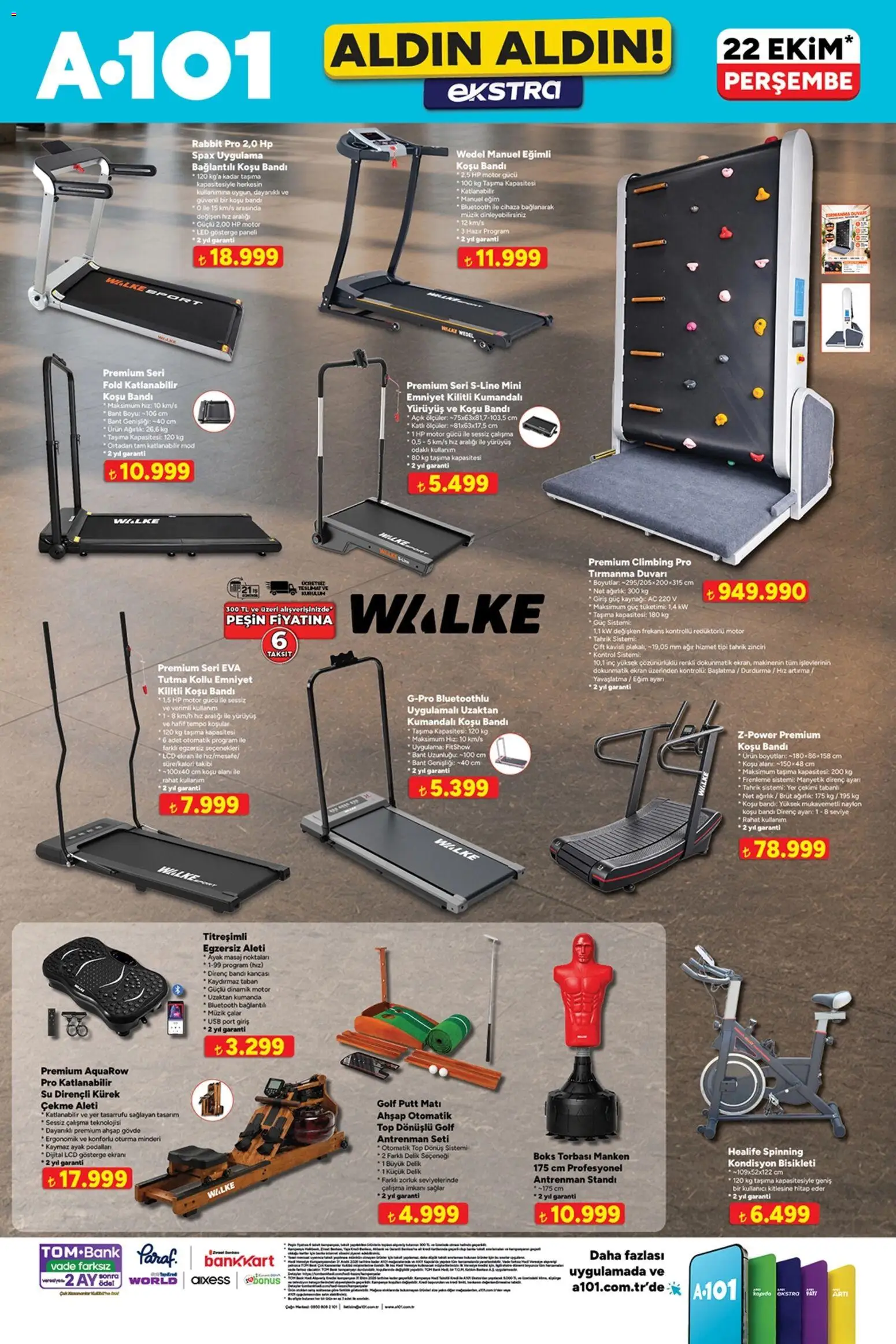 A101 - Katalog Aldın Aldın Ekstra - 22 Ekim 2026 tarihinden itibaren geçerlidir | Sayfa: 6 | Ürünler: Su, USB, Bant, Ağırlık