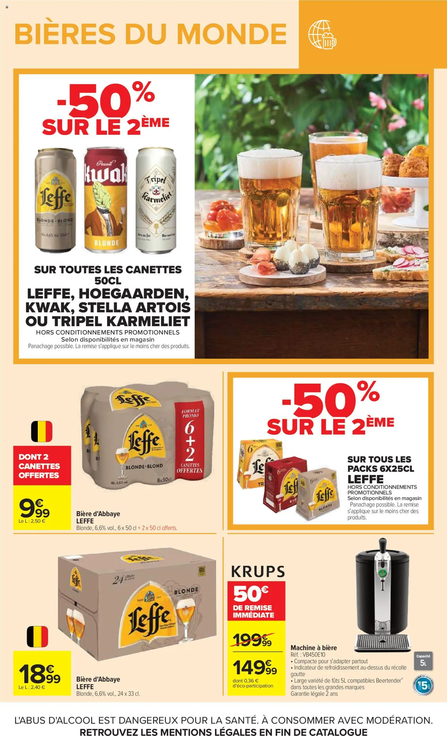 {H1} | Page: 9 | Produits: Krups, Bière