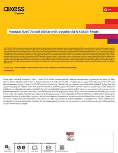 01 Ekim 2026 tarihinden itibaren geçerli olan Vestel kataloğu önizlemesi | Sayfa: 8 | Ürünler: Baskı, Tarih, Bilgisayar, Ses