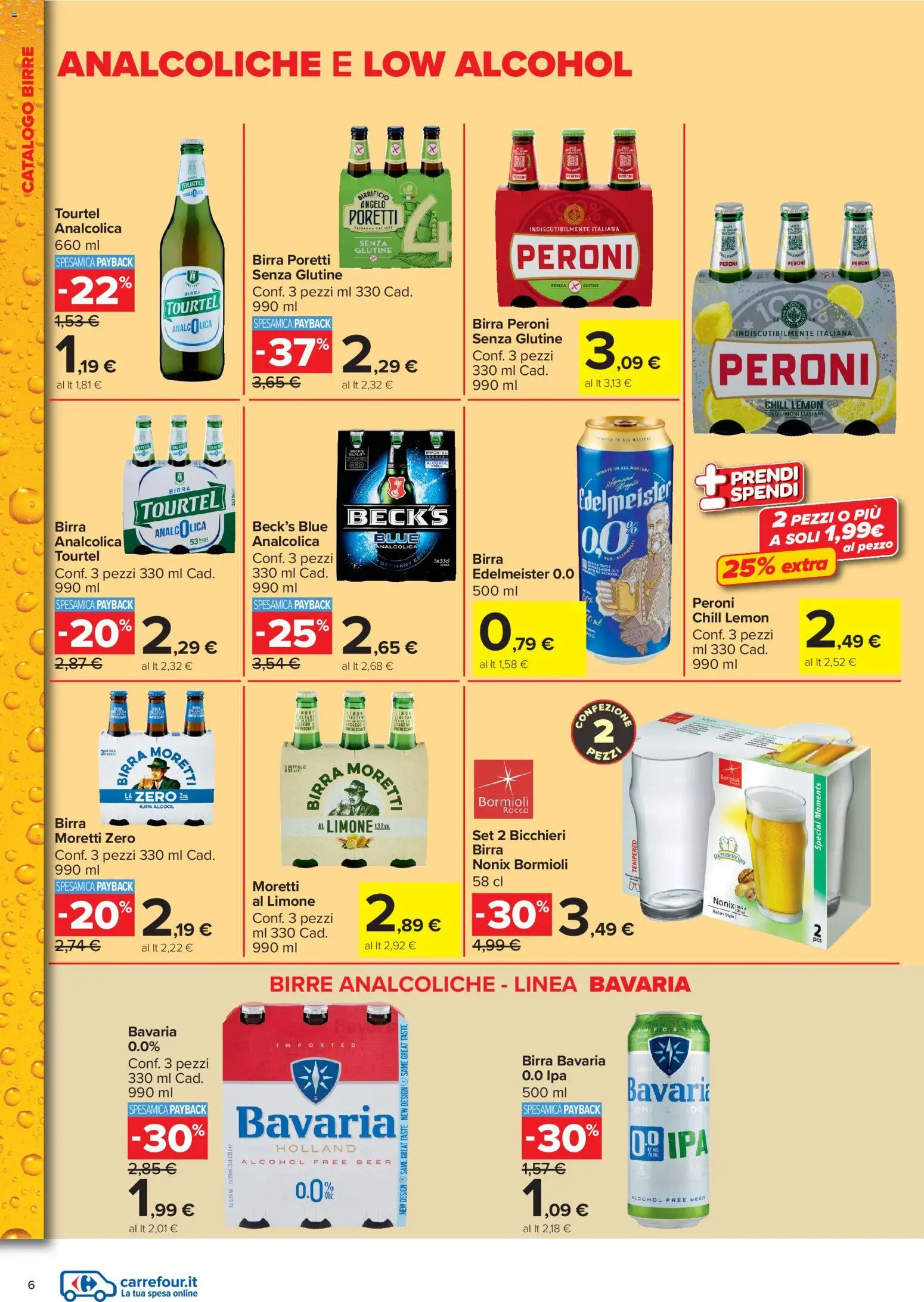 Volantino Carrefour del 03.06.2026 | Pagina: 6 | Prodotti: Birra, Limone