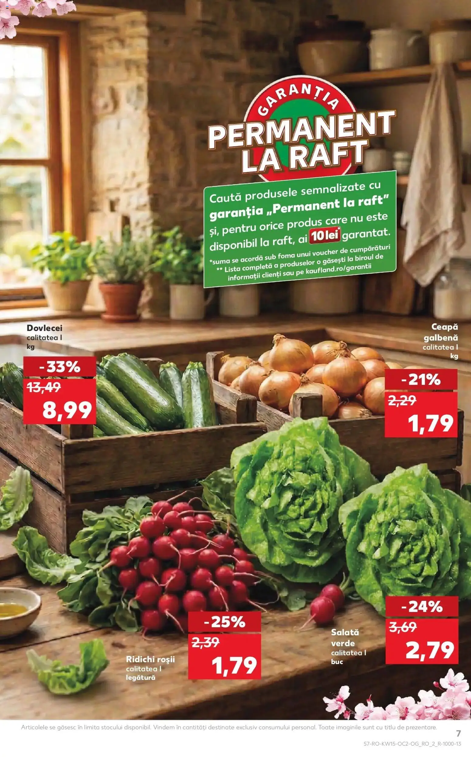 Noul catalog Kaufland – valabil de la 08.04.2026 | Pagină: 7 | Produse: Raft, Ceapă galbenă, Sıcak çikolata, Ceapă