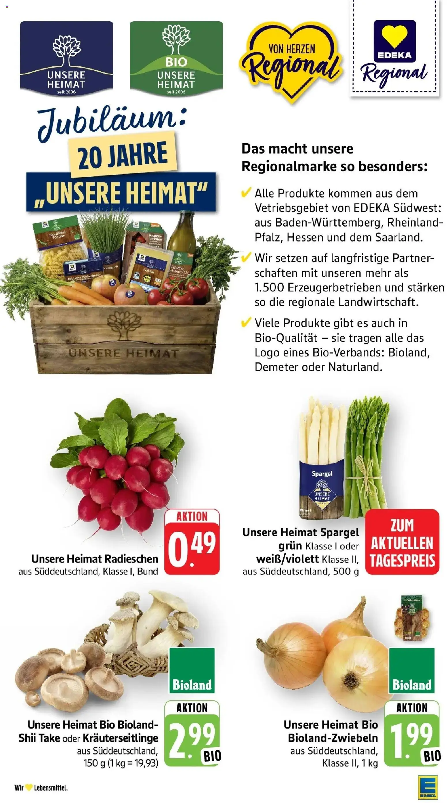 Edeka prospekt Ettenheim	 – gültig ab 10.05.2026 | Seite: 8 | Produkte: Tomaten, Spargel