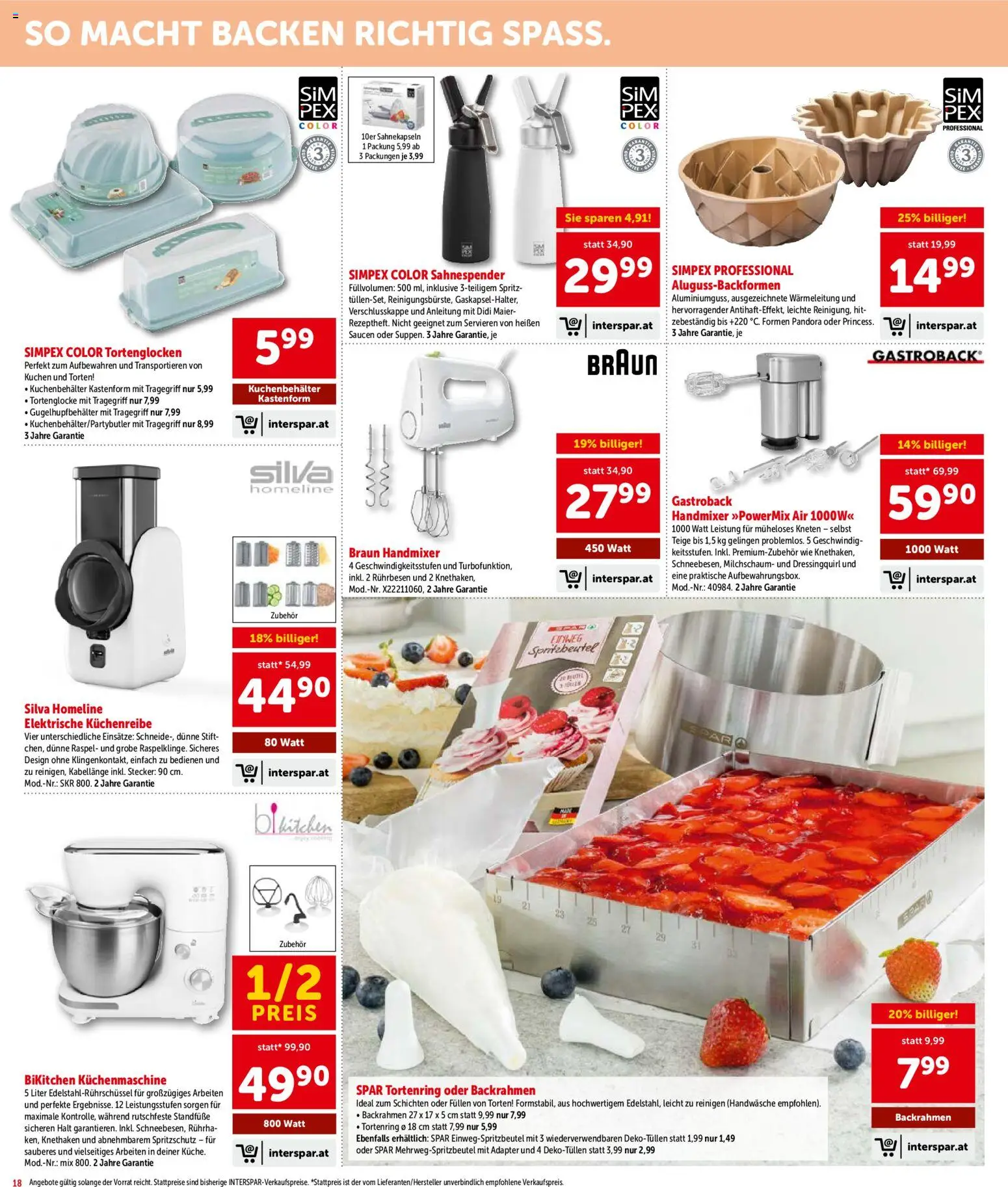 Interspar Flugblatt - Wien gültig ab 01.07.2026 | Seite: 18 | Produkte: Adapter, Rührbesen
