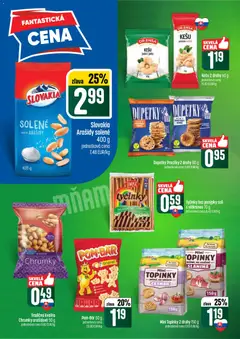 COOP Jednota leták platný od 14.05.2026 | Strana: 44 | Produkty: Slanina, Cesnak, Arašidy