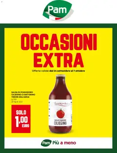 Anteprima del volantino PAM volantino Occasioni Extra valido a partire dal 24/09/2026