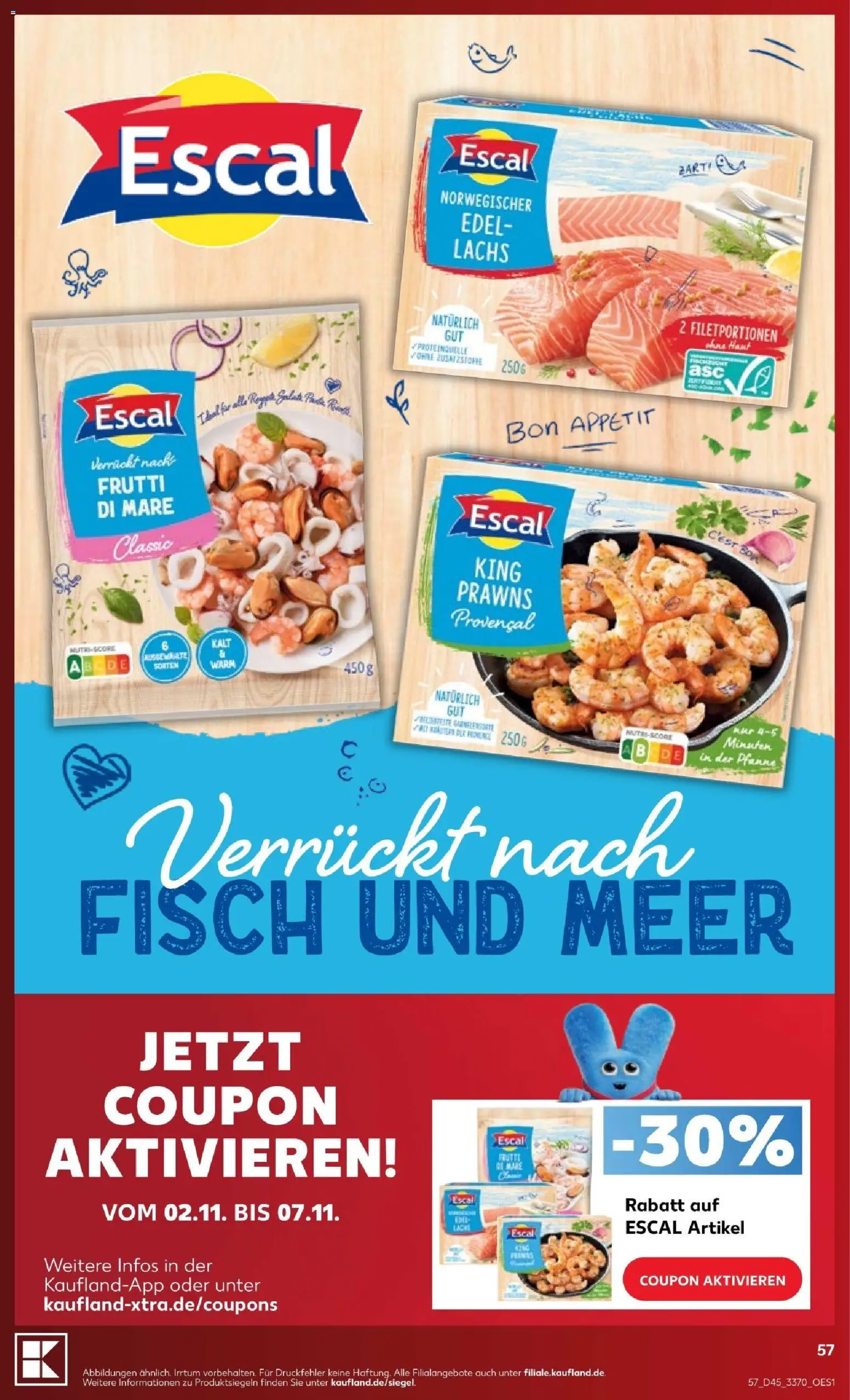 Kaufland Prospekt – gültig ab 02.11.2026 | Seite: 57 | Produkte: Fisch, Lachs