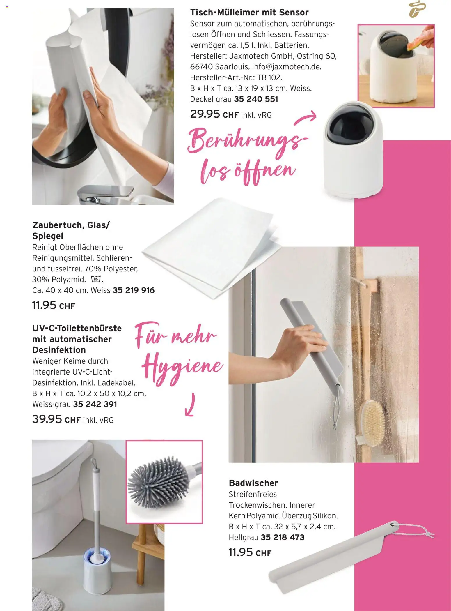 Tchibo aktionen Alpaka cleaning collection – gültig ab 04.08.2026 | Seite: 27 | Produkte: Spiegel