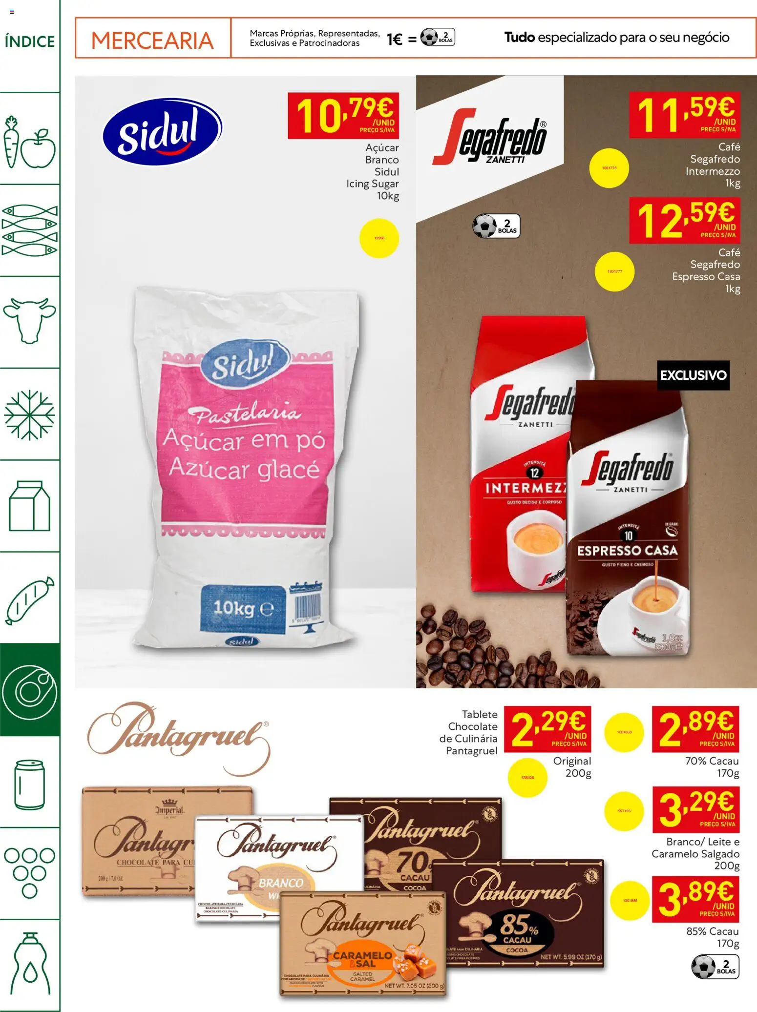Recheio Horeca │ válido de 21.04.2026 | Página: 22 | Produtos: Pó, Leite, Café, Açúcar