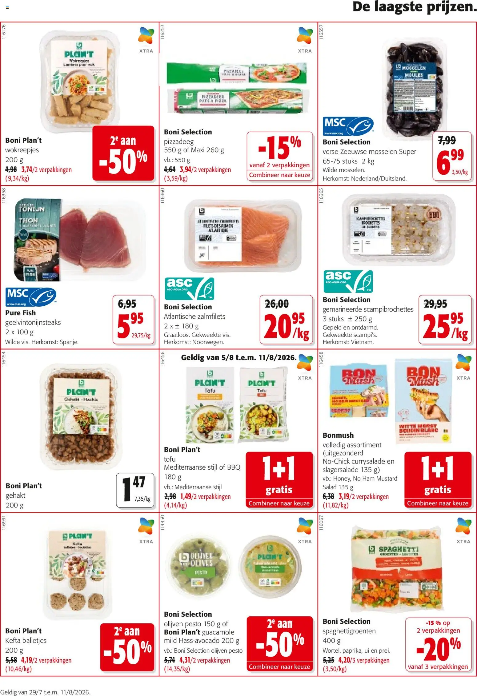 {H1} | Pagina: 8 | Producten: Ham, Gehakt, Tonijn, Olijven