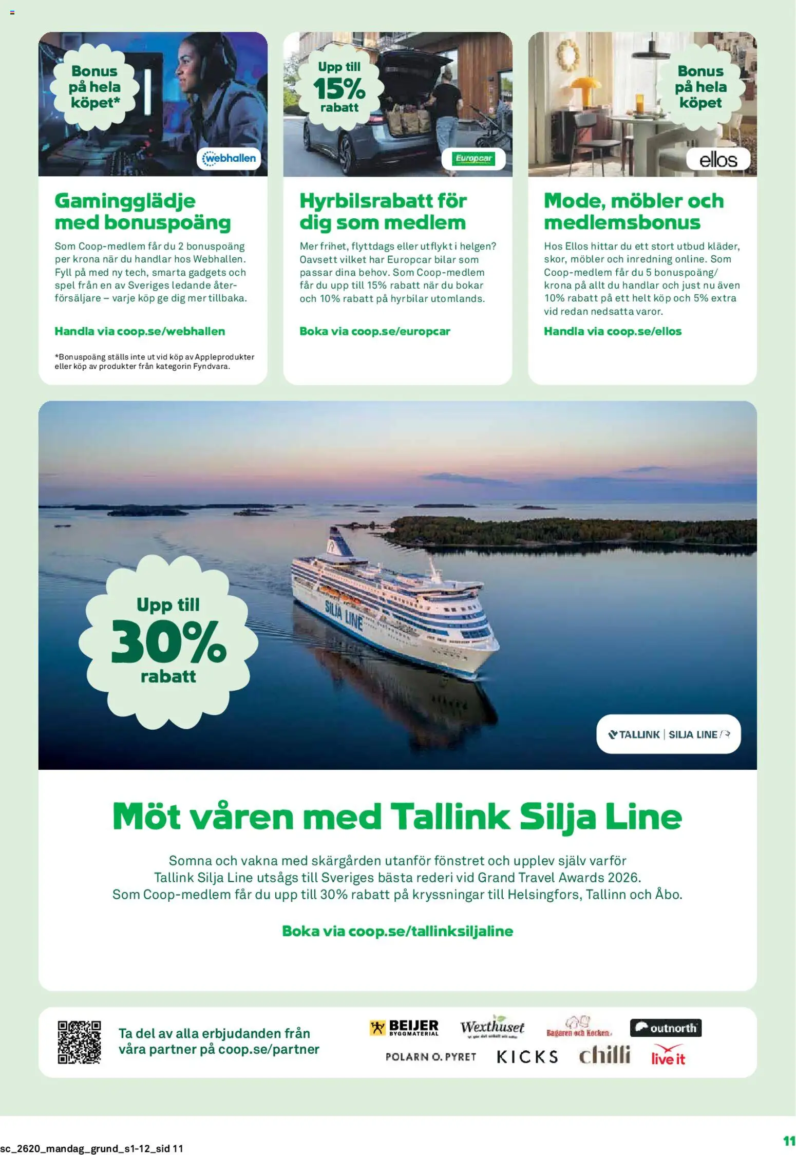 Stora Coop reklamblad aktuell från 11.05.2026 | Sida: 11 | Produkter: Spel
