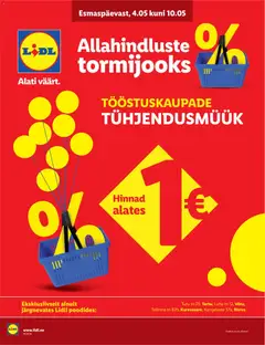 Lidl kliendilehe eelvaade alates 04.05.2026
