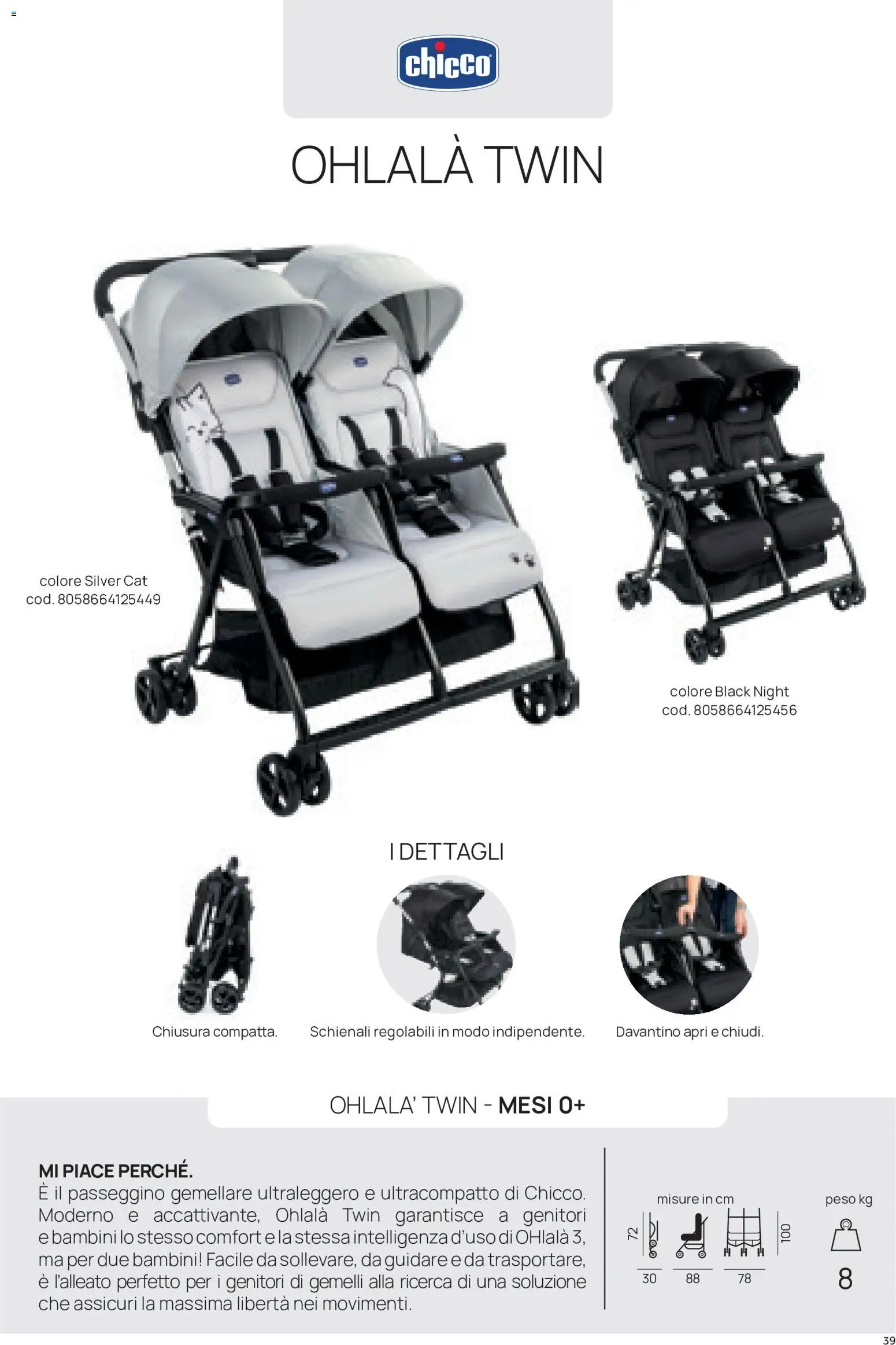 Volantino Prenatal del 16/09/2026 | Pagina: 39 | Prodotti: Passeggino
