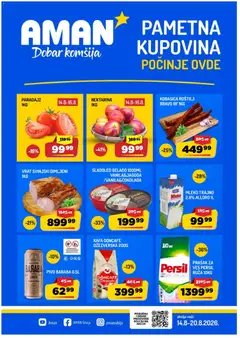 Aman katalog Dobar komšija - pregled Aman kataloga - važi od 14.08.2026