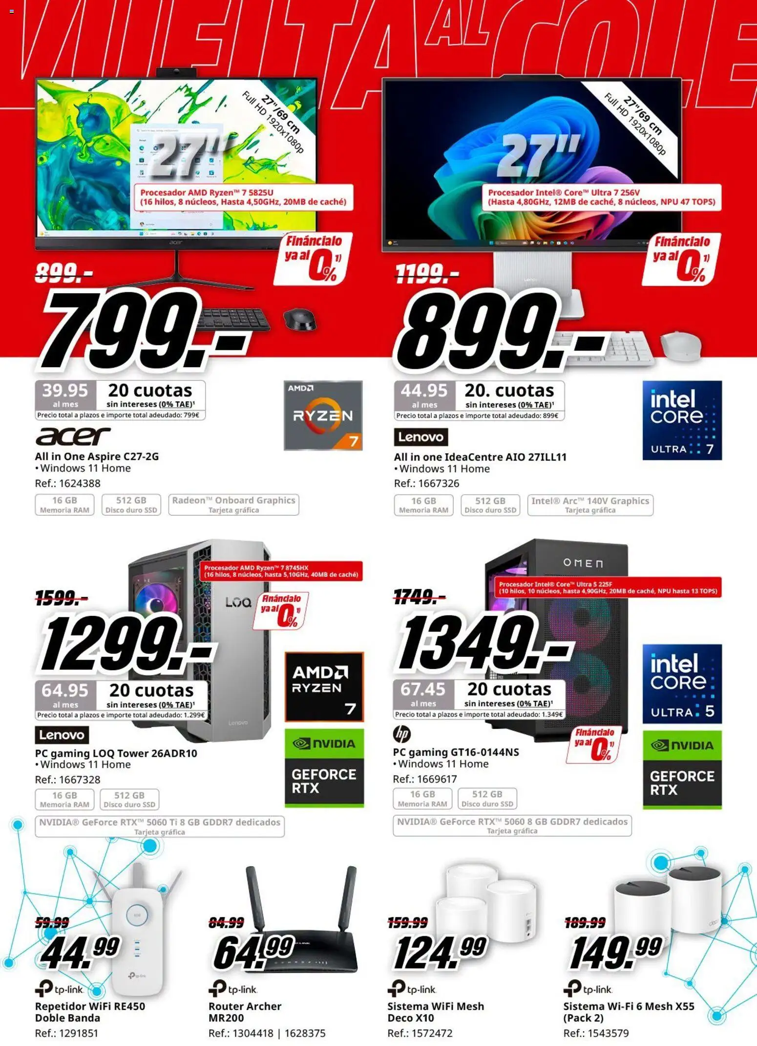 Media Markt Vuelta al Cole │ válido desde el 26/08/2026 | Página: 13 | Productos: PC, Disco