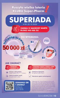 Pogląd oferty "Super-pharm gazetka - Superiada" - ważna od 04.09.2026