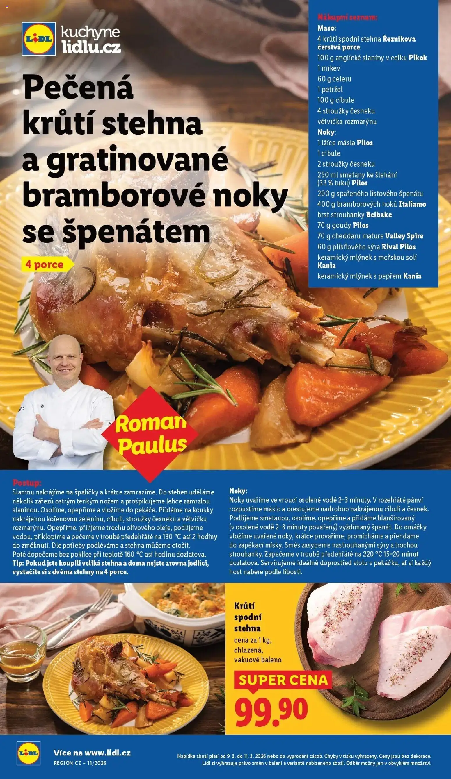 Lidl aktuální leták od 09.03.2026 | Strana: 29 | Produkty: Lžíce, Bramborové noky, Mlýnek, Pikok